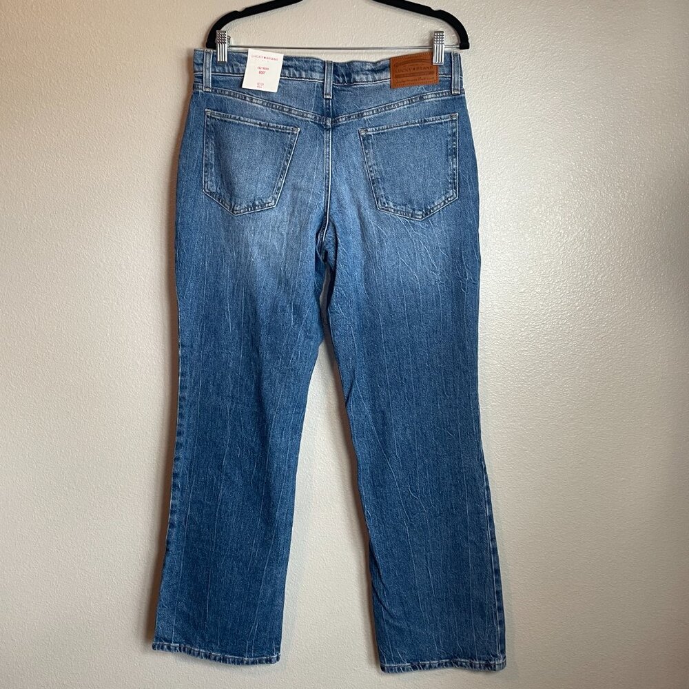 Lucky Brand Jeans Womens 12 / 31 Easy Rider Bootcut Denim Medium Wash - Picture 6 of 11